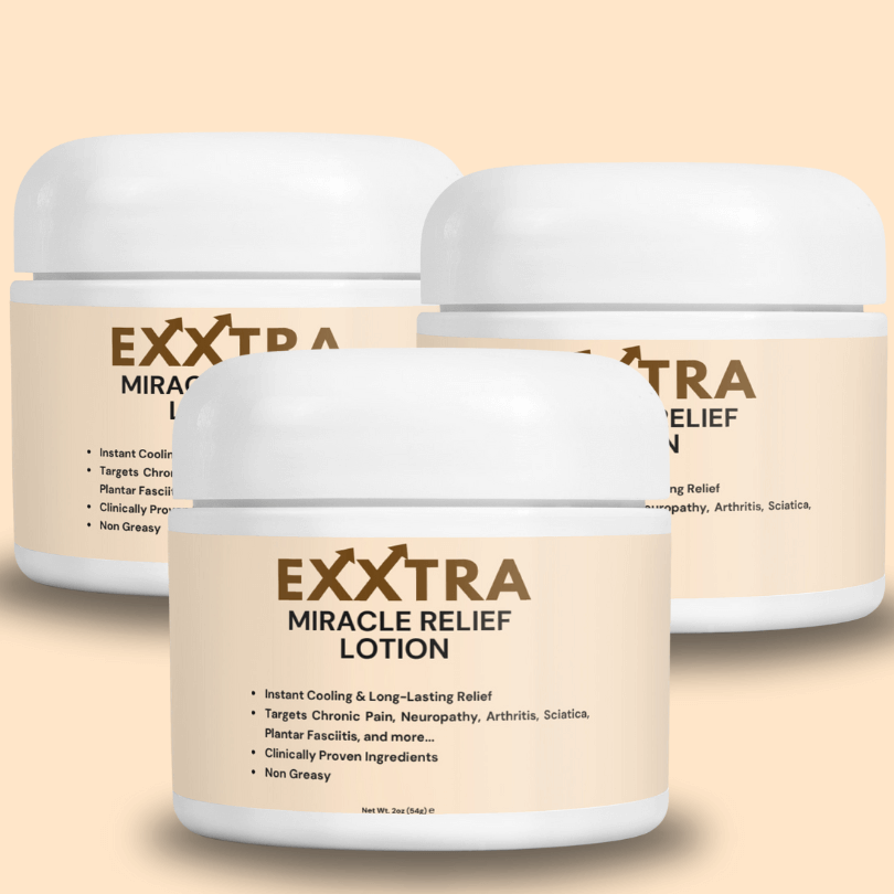 3 Pack Upgraded Miracle Nerve Relief Lotion