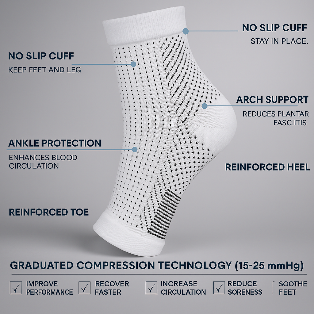 Healthy Feet Socks (1 Pair-2pcs) (Instant Pain Relief)