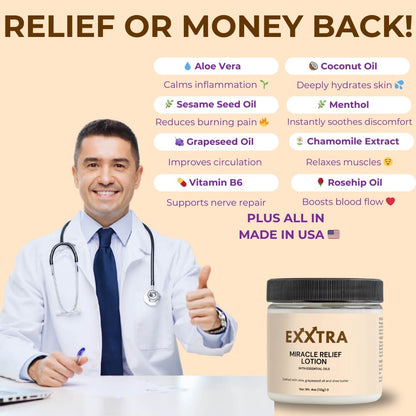 Exxtra Miracle Relief Lotiona