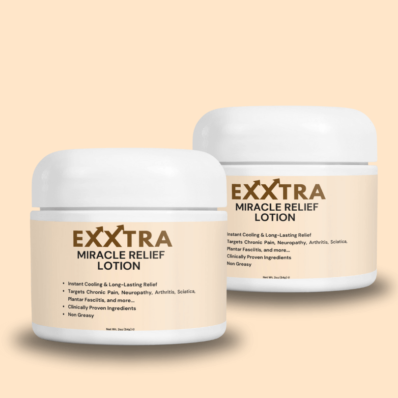 2 Pack Upgraded Miracle Nerve Relief Lotion